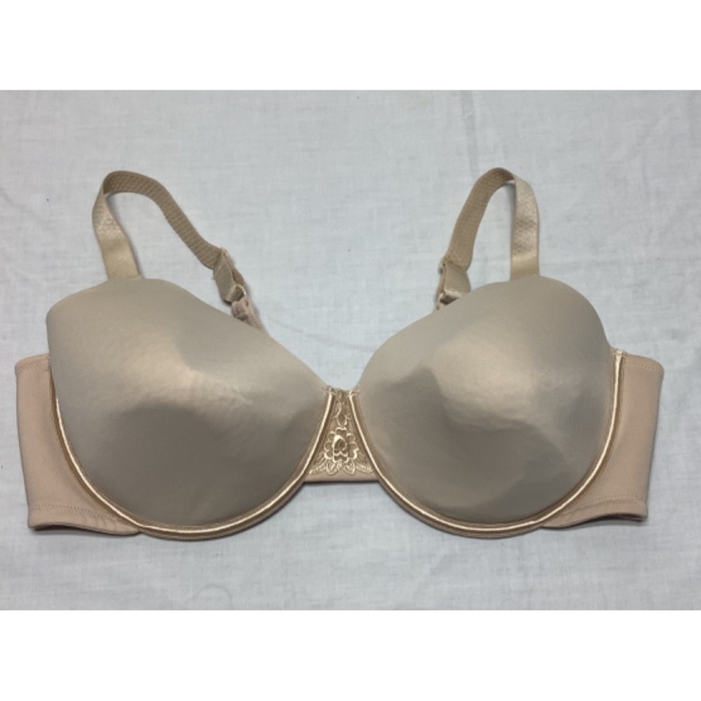 Vanity Fair Beauty Back Smoothing Full-Figure Underwire Bra Size 44DD Beige